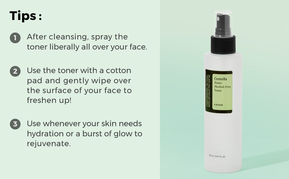 COSRX Centella Water Alcohol-Free Toner