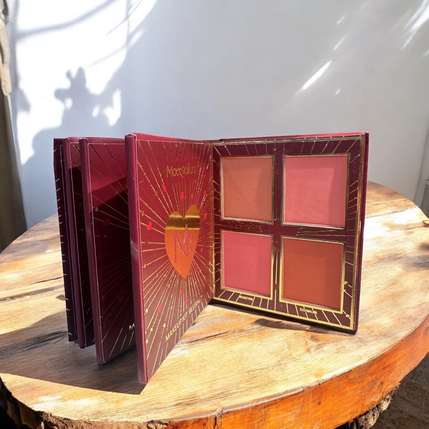 Mocallure Make Your Beauty Visible 4-in1 Mini Notebook Palette