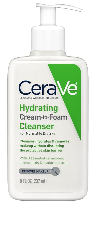 CeraVe Hydrating Cream To Foam Cleanser