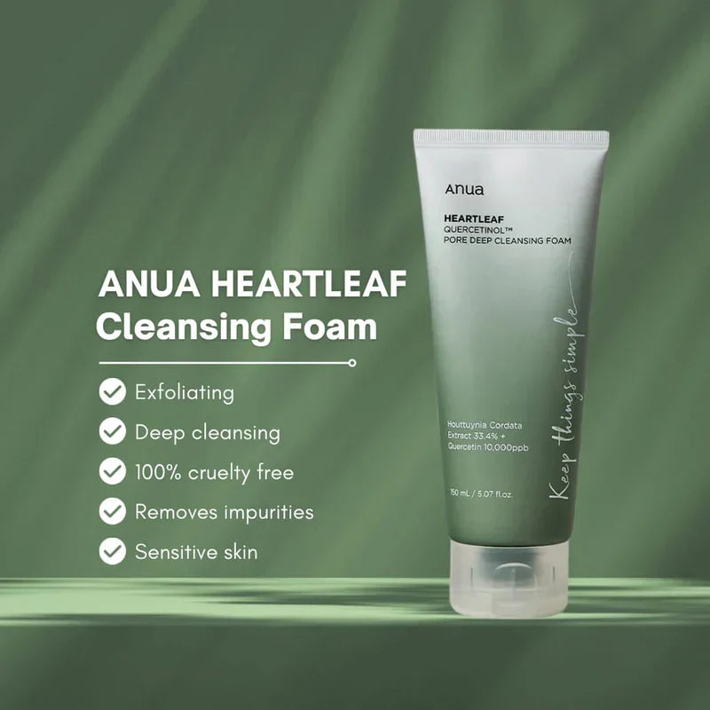 Anua Heartleaf Pore Deep Cleansing Foam