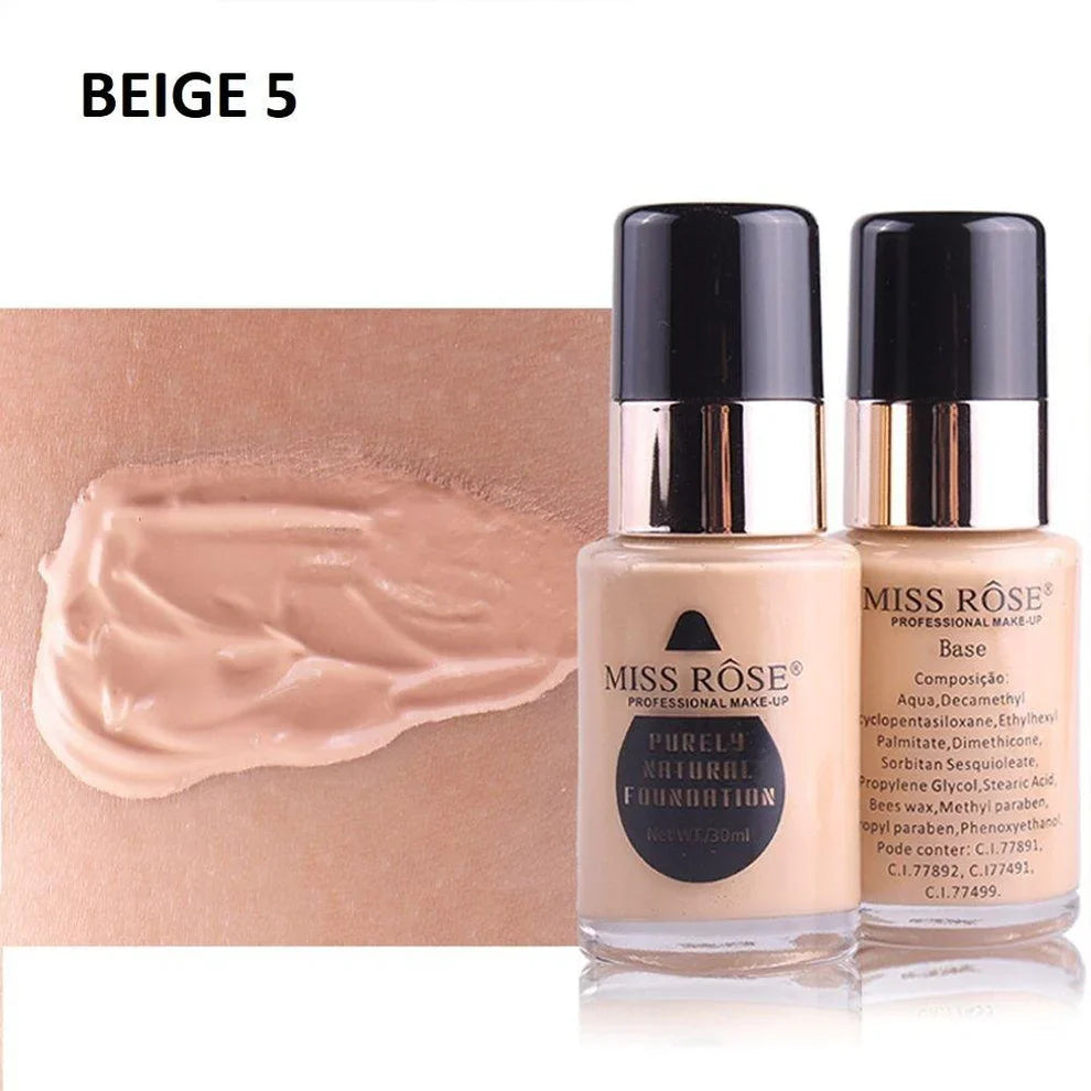 Miss Rose Purely Natural Liquid Foundation