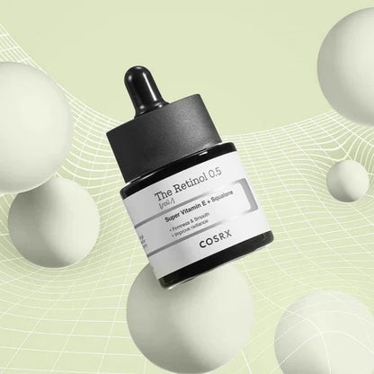 COSRX The Retinol 0.5 Oil Super Vitamin E + Squalane