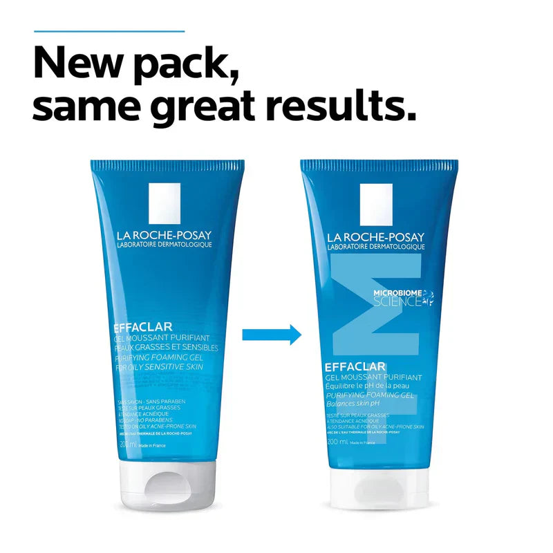 La Roche-Posay Effaclar Purifying Foaming Gel Cleanser for Oily, Blemish-Prone Skin