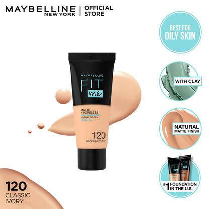 Maybelline Fit Me Matte & Poreless Liquid Foundation