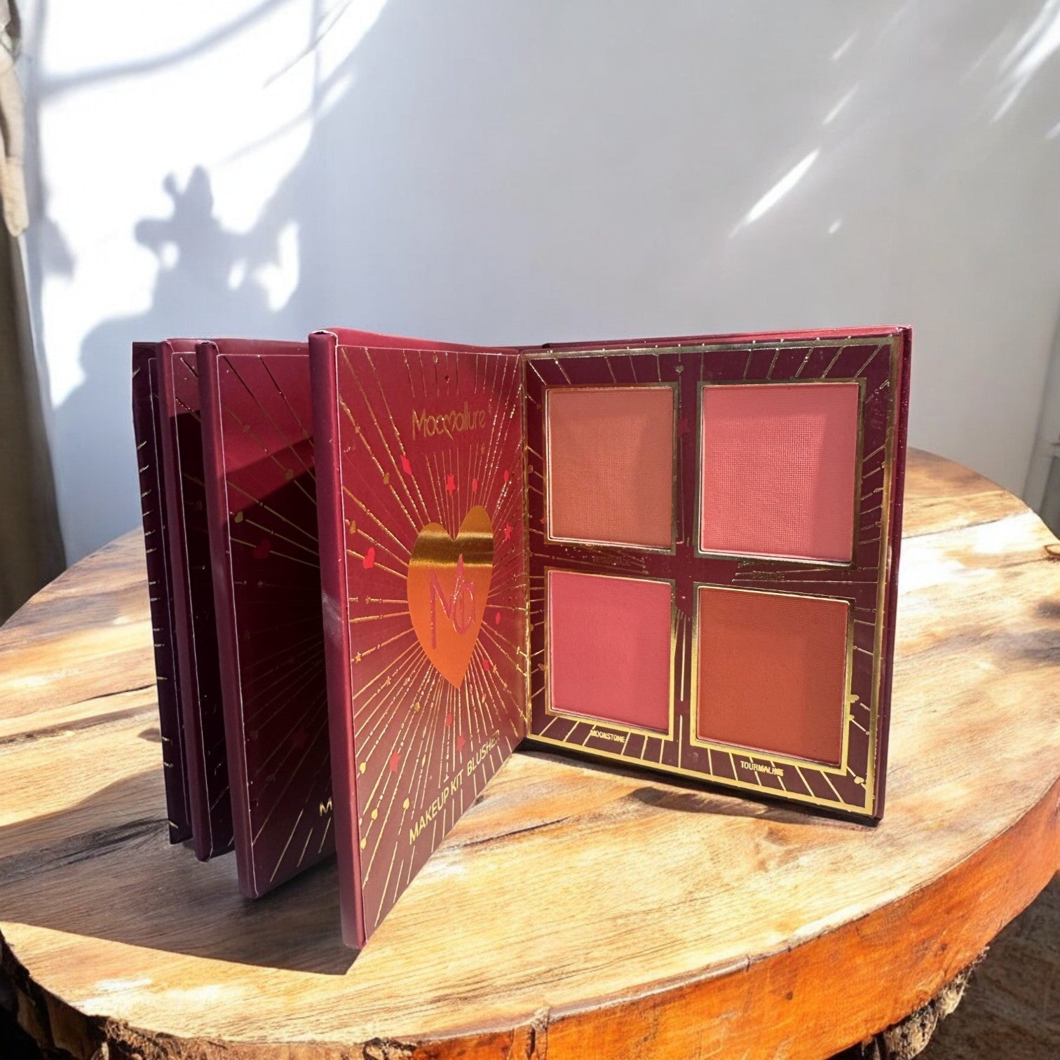 Mocallure Make Your Beauty Visible 4-in1 Mini Notebook Palette