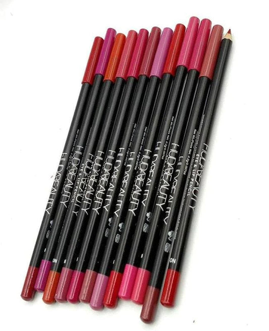 Huda Beauty Lip and Eye Pencil – Pack of 12