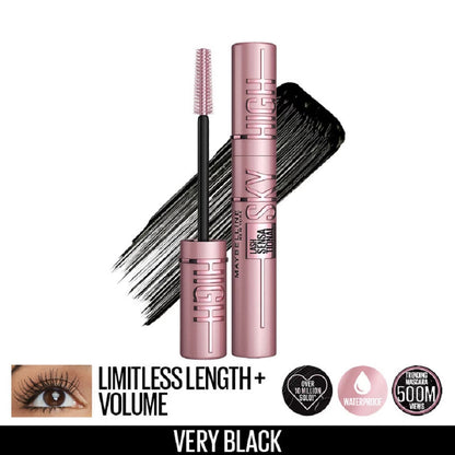 Maybelline - Lash Sensational Sky High Mascara - Very Black